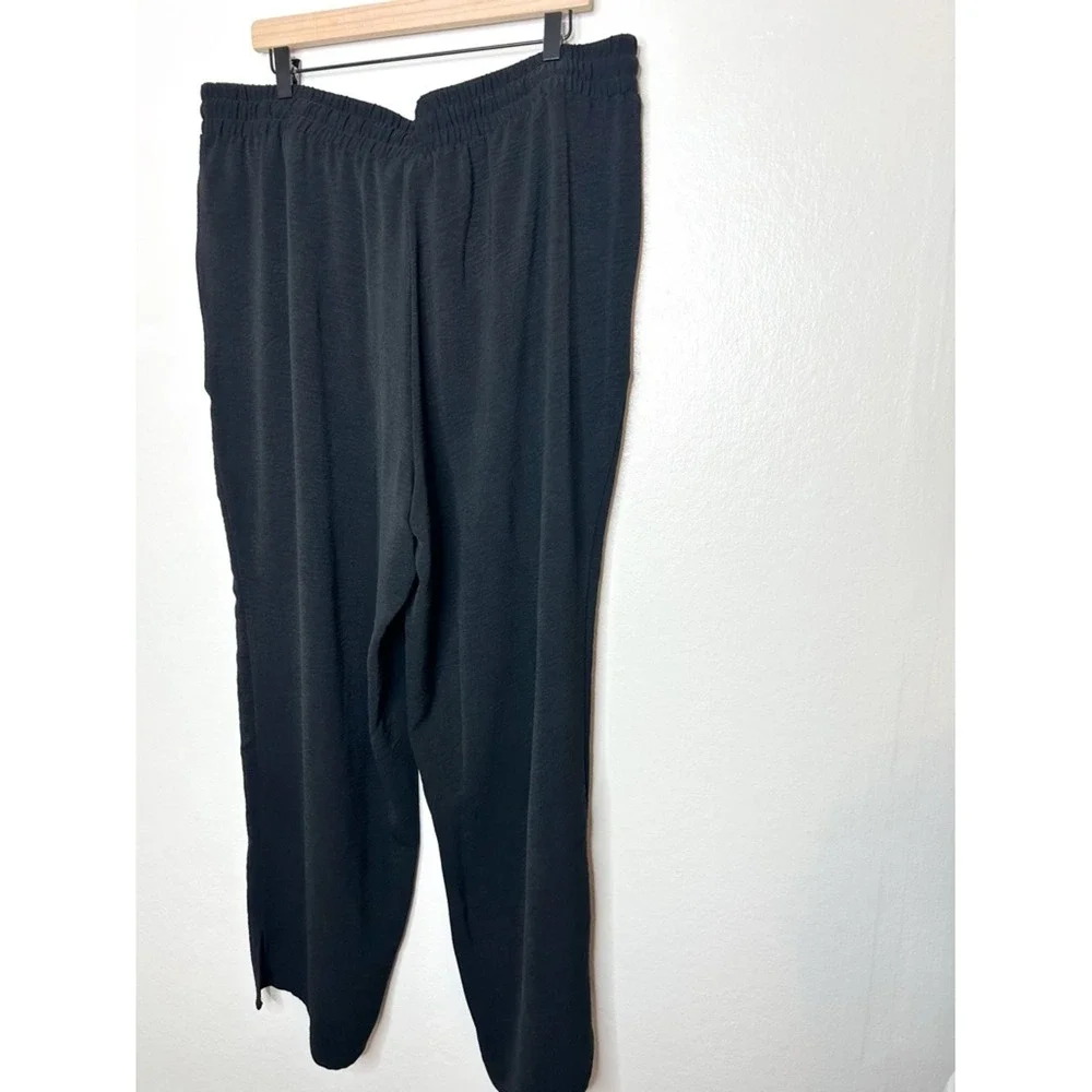 NWT Zac & Rachel High Rise‎ Wide Leg Casual Pull On Pants Plus Size 2X